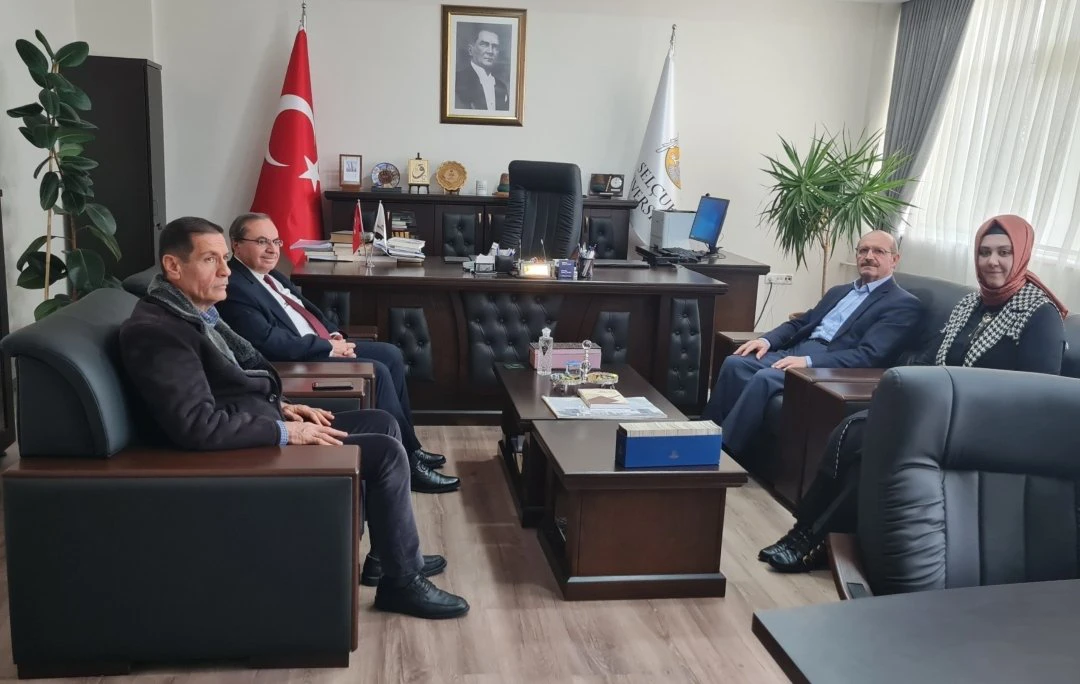 27. Dönem Konya Milletvekili Ahmet SORGUN ve İnşaat Mühendisi Bestami İNAN'dan fakültemize ziyaret 